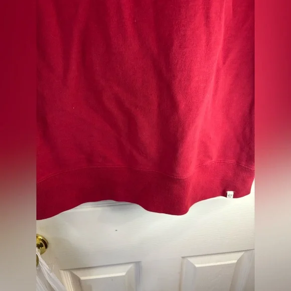 47 Brand Mens L 49ers Football Pullover Sweatshirt Patch Crew Neck Adult Winter - Picture 5 of 15